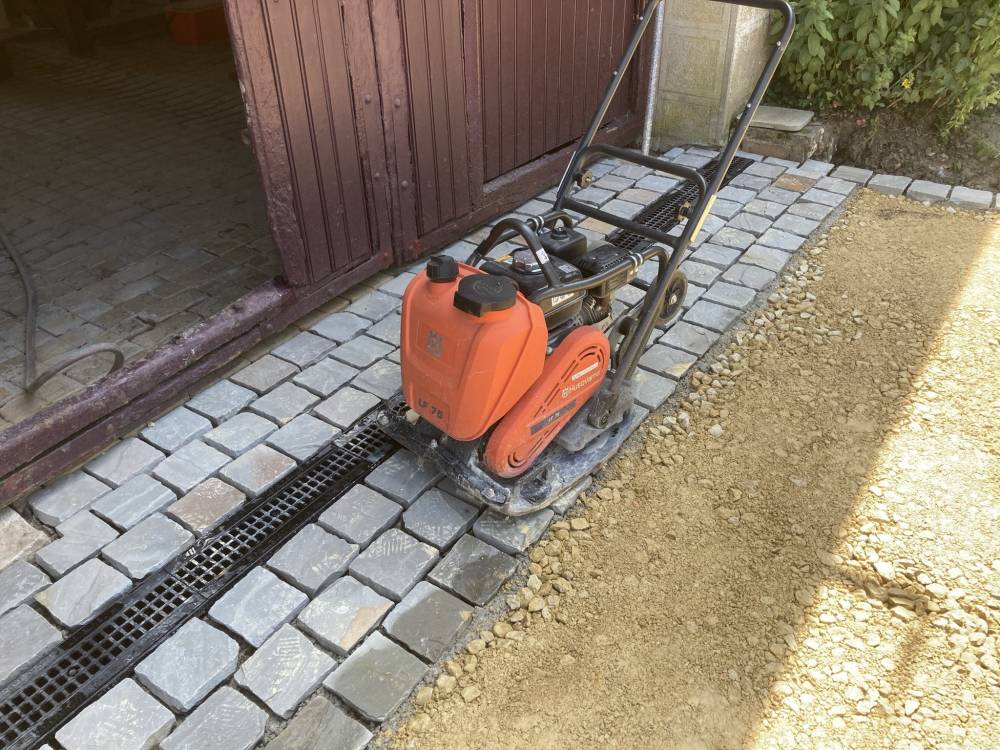 machine pavé